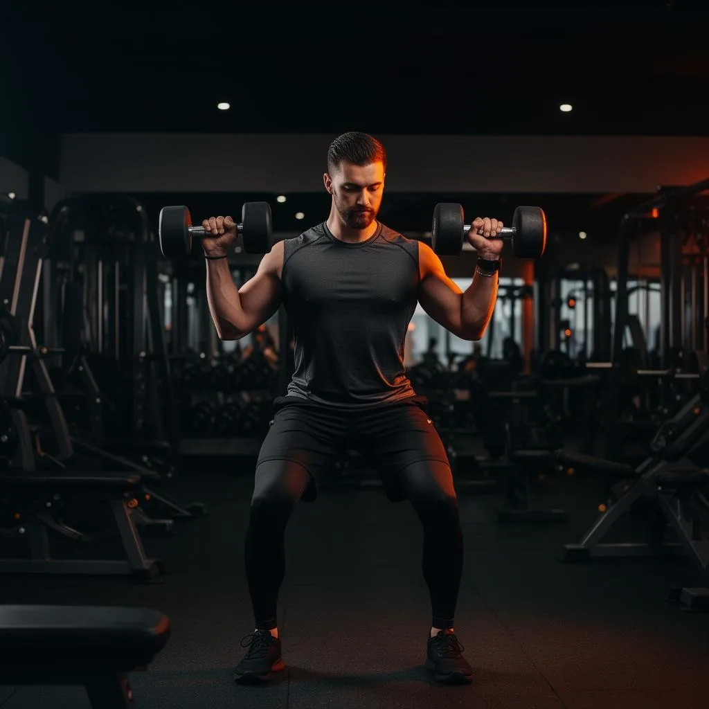 Strength and mobility coaching during a JahsaniFit personal training session